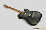 Sire T7FM Alder T-Style Electric Guitar w/ Flamed Maple Top - Transblack (2023)