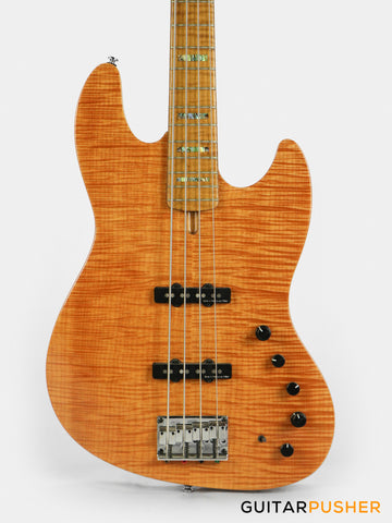 Sire V10 Swamp Ash 4-String Bass Guitar (2nd gen) with Premium Gig Bag - Natural