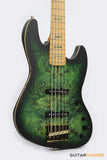 Sire V10 Swamp Ash 5-String Bass - Transparent Green Satin (2024)