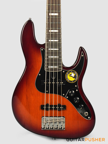 Sire V5 24 Alder 24-Fret 5-string JB Bass - Tobacco Sunburst (2023)