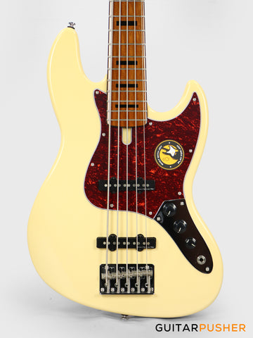 Sire V5 Alder 5-string Jazz Bass - Vintage White (2023)