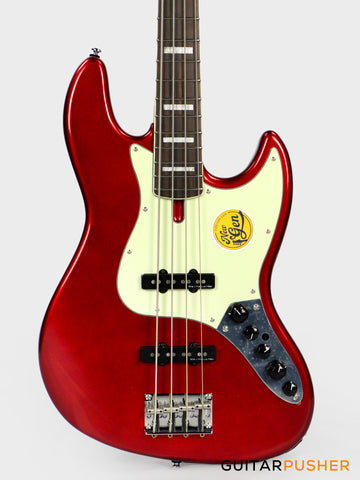 Sire V7 Alder 4-String JB Bass Guitar - Candy Apple Red (New Gen)
