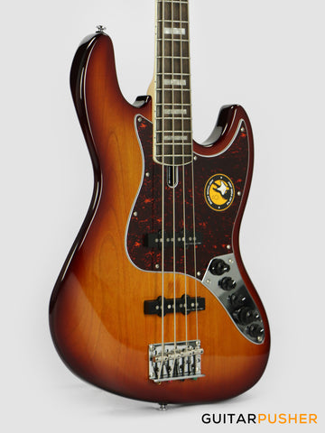 sire v7 tobacco sunburst Marcus Miller Alder 4ST (2nd Gen) knob layout with push/pull active Sire Marcus Miller V7 Tobacco