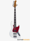 Sire V7 Alder 5-String JB Bass Guitar - Antique White (New Gen)