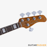 Sire V7 Alder 5-String JB Bass Guitar - Antique White (New Gen)