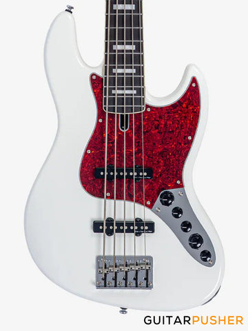 Sire V7 Alder 5-String JB Bass Guitar - Antique White (New Gen)