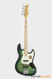 Sire V7 Swamp Ash Reissue 4-String Bass - Transparent Green Satin (2024)