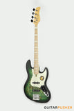 Sire V7 Swamp Ash Reissue 4-String Bass - Transparent Green Satin (2024)