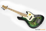 Sire V7 Swamp Ash Reissue 5-String Bass - Transparent Green Satin (2024)