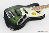 Sire V7 Swamp Ash Reissue 5-String Bass - Transparent Green Satin (2024)