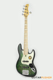 Sire V7 Swamp Ash Reissue 5-String Bass - Transparent Green Satin (2024)