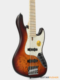 Sire V7 Swamp Ash Reissue 5-String Bass - Tobacco Sunburst Satin (2024)