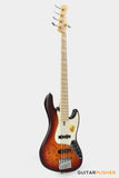 Sire V7 Swamp Ash Reissue 5-String Bass - Tobacco Sunburst Satin (2024)