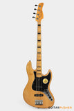 Sire V7 Vintage Swamp Ash 4-String JB Bass Guitar - Natural (New Gen)