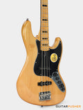 Sire V7 Vintage Swamp Ash 4-String JB Bass Guitar - Natural (New Gen)