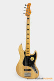 Sire V7 Vintage Swamp Ash 5-String JB Bass Guitar - Natural (New Gen)