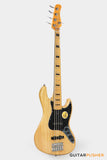 Sire V7 Vintage Swamp Ash 5-String JB Bass Guitar - Natural (New Gen)