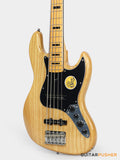 Sire V7 Vintage Swamp Ash 5-String JB Bass Guitar - Natural (New Gen)
