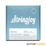 Stringjoy Orbiters Electric Guitar String Set - BALANCED 8s Extra Light (8 10.5 13.5 22w 30 40)