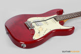 Soloking MS-11 Classic MKII in Transparent Red with Rosewood 5A Flame Top Nafiri Special Run