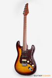 Soloking MS-1 FM Artisan with Roasted Flame Maple Neck Nafiri Special Run - Bourbon Burst