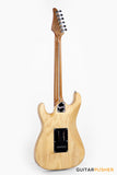 Soloking MS-1 Classic Flat Top FMN Roasted Flame Maple Neck HSS Electric Guitar  - Jeans Pacific Blue