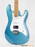 Soloking MS-1 Classic MKII Roasted Maple FB - Lake Placid Blue
