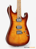 Soloking MS-1 Custom 24 HH Quilt with Rosewood FB - Bengal Burst