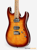 Soloking MS-1 Custom 24 HH Quilt with Rosewood FB - Bengal Burst