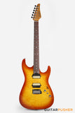 Soloking MS-1 Custom 24 HH Quilt with Rosewood FB - Honeyburst