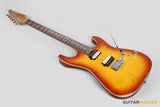 Soloking MS-1 Custom 24 HH Quilt with Rosewood FB - Honeyburst