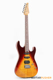 Soloking MS-1 Custom 22 HSS Flat Top with Rosewood FB JESCAR - in Fire Wakesurf