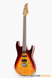 Soloking MS-1 Custom 22 HSS Flat Top with Rosewood FB JESCAR - in Fire Wakesurf