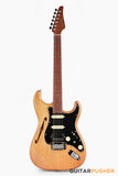 Soloking MS-1 Thinline Artisan FMN with Roasted Flame NeckNafiri Special Run JESCAR - Natural Mocha