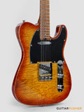 Soloking MT-1 FM Artisan with Solid Flame Top in Honeyburst