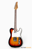 Soloking MT-1B Vintage MKII – Roasted Maple Neck Rosewood Board in 3 tone Sunburst