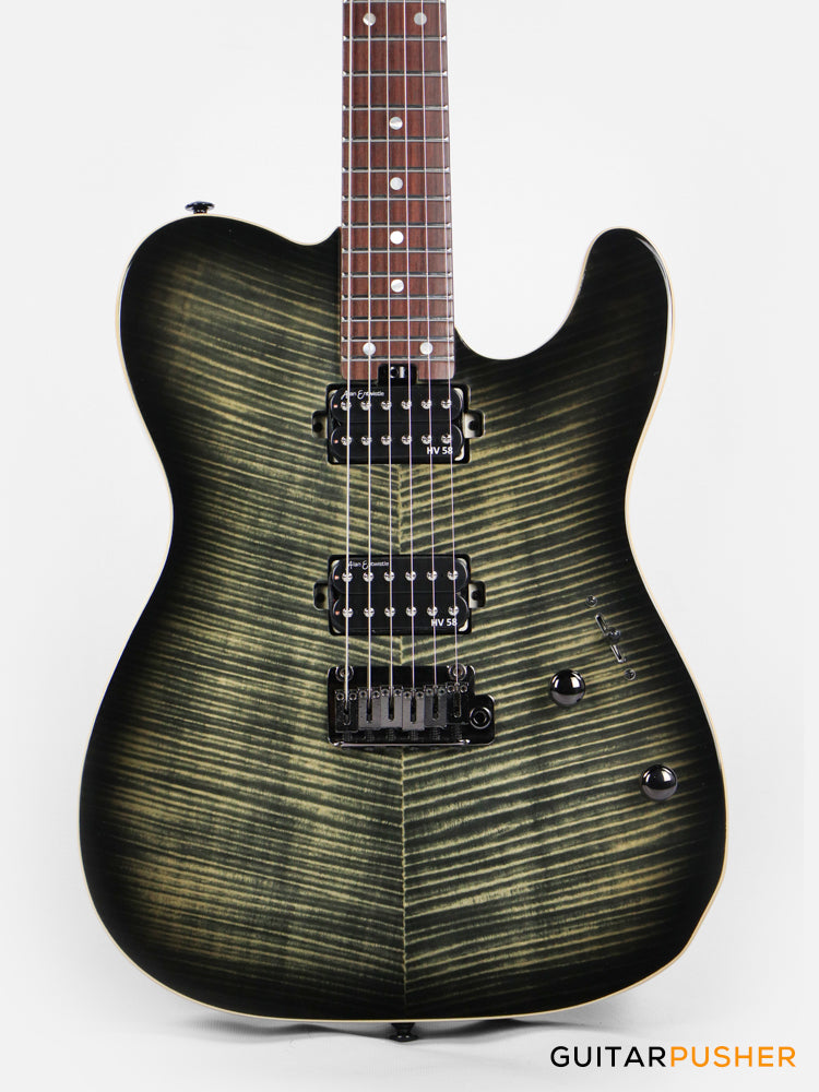 Soloking MT-1 FM 24 Deluxe – Charcoal Burst – GuitarPusher