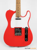 Soloking MT-1 Vintage MKII with Roasted Maple Neck and FB in Fiesta Red