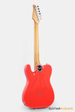 Soloking MT-1 Vintage MKII with Roasted Maple Neck and FB in Fiesta Red
