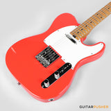 Soloking MT-1 Vintage MKII with Roasted Maple Neck and FB in Fiesta Red