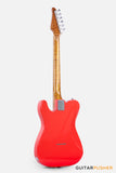 Soloking MT-1 Vintage FMN with Roasted Flame Maple Neck in Fiesta Red Nafiri Special Run