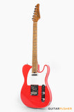 Soloking MT-1 Vintage FMN with Roasted Flame Maple Neck in Fiesta Red Nafiri Special Run