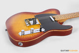 Soloking MT-1 FM Artisan with Solid Flame Top in Honeyburst
