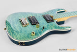 Soloking SM-22 HH QM Shredmaster – Trans Maldives Blue