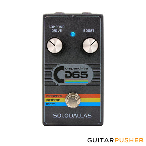 SoloDallas CompanDrive 65 Compressor/Overdrive/Boost Guitar Effect Pedal