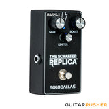 SoloDallas The Schaffer Replica BASS-X Gain/Boost/Limiter Guitar Pedal
