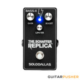 SoloDallas The Schaffer Replica BASS-X Gain/Boost/Limiter Guitar Pedal