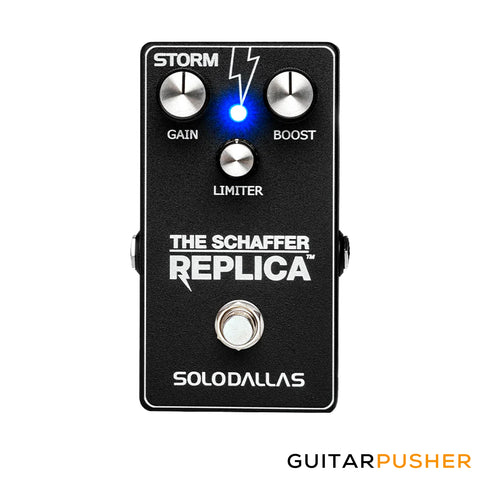 SoloDallas The Schaffer Replica Storm Gain/Boost/Limiter Guitar Pedal