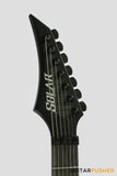 Solar Guitars A1.7FR FB Flame Trans Black Matte 7-String Electric Guitar w/ Floyd Rose 1000