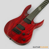 Solar Guitars A2.7TBR Trans Blood Red Matte 7-String Electric Guitar